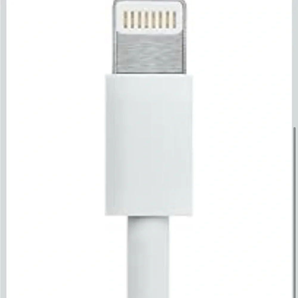 Logitech Wired Keyboard for iPad with Lightning Connector – White